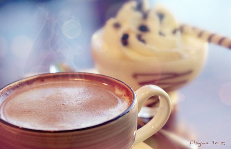 Steaming Hot Chocolate — Brown