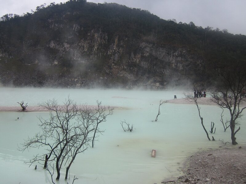 Steaming Sulfur Lake