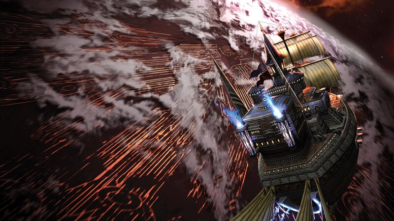 Steampunk Airship — Black