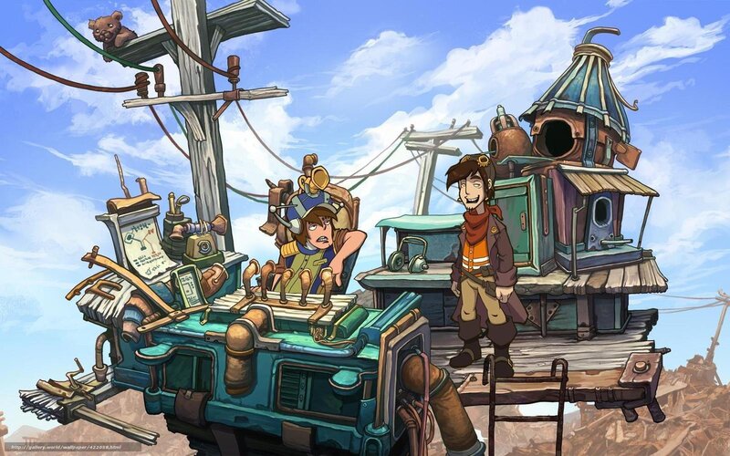 Steampunk airship crew