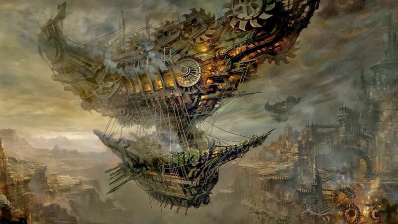 Steampunk Airships