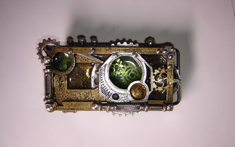 Steampunk Camera Device — Silver