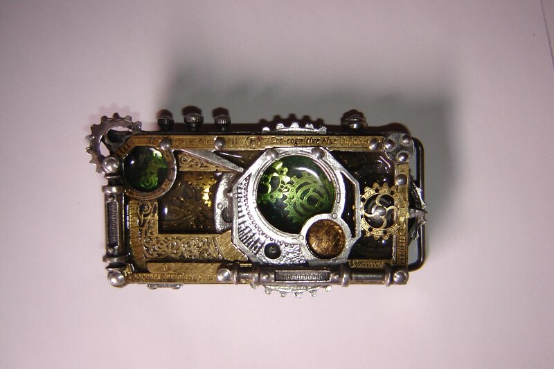 steampunk camera device