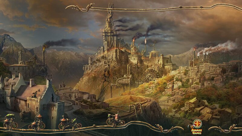 Steampunk Castle City