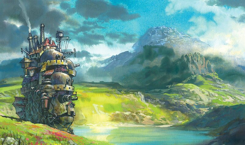 Steampunk Castle on Hill