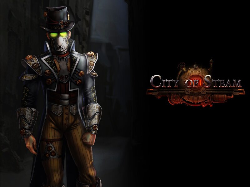 Steampunk Character — Black