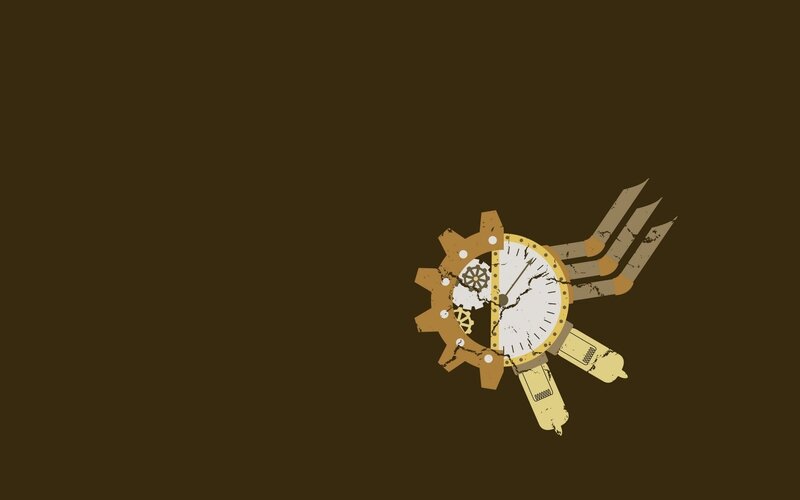 steampunk clock design