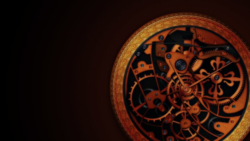steampunk clock mechanism