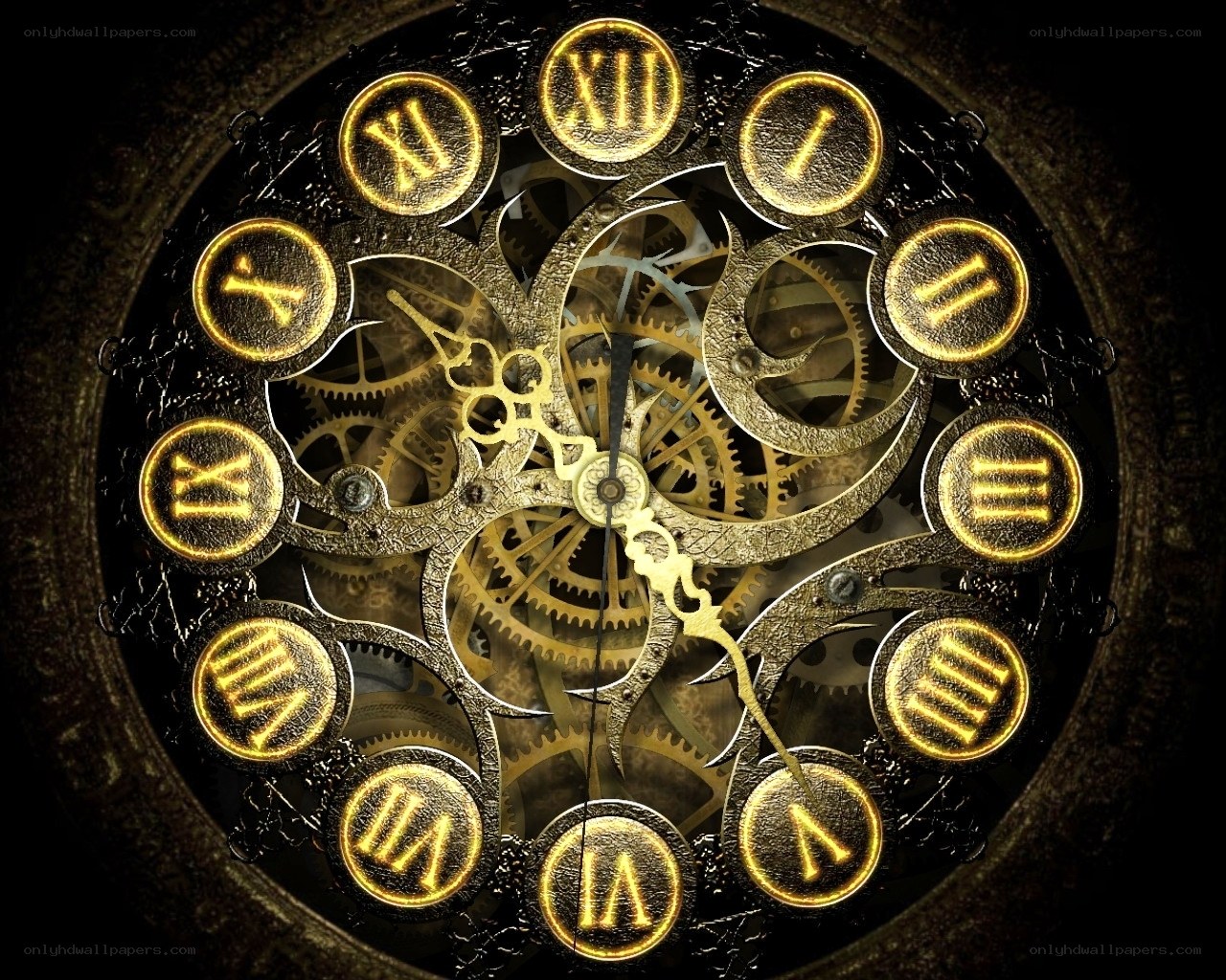 steampunk clock mechanism