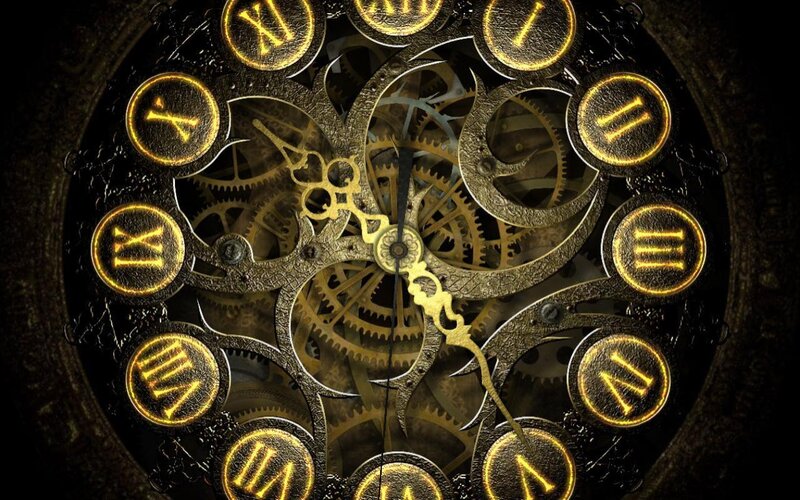 steampunk clock mechanism