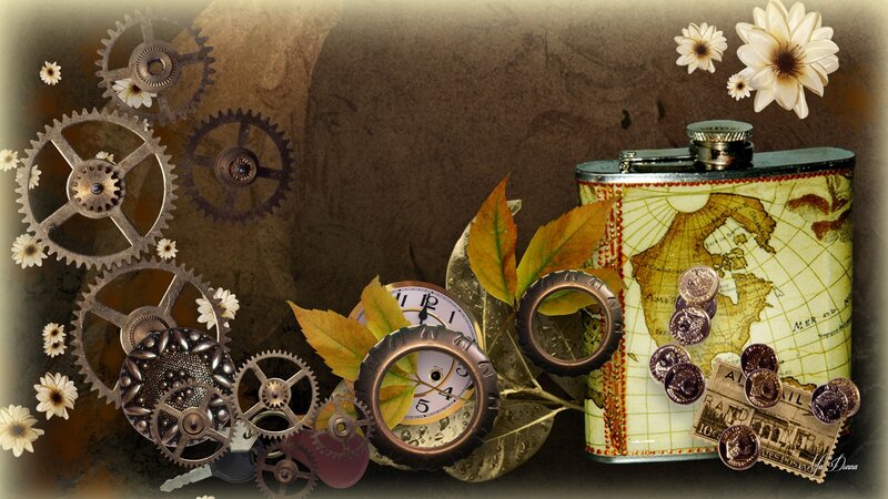 Steampunk Collage