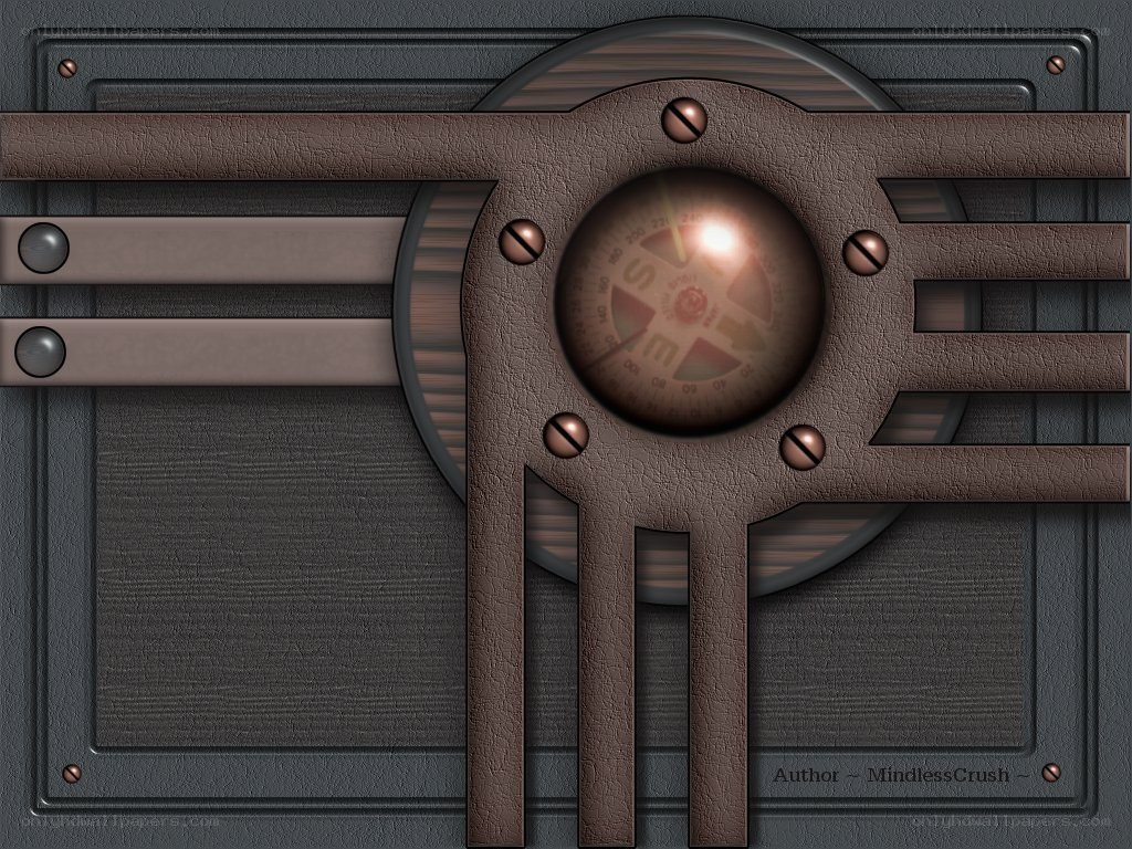 steampunk compass design