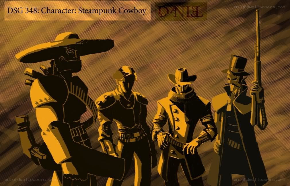 Steampunk Cowboy Characters