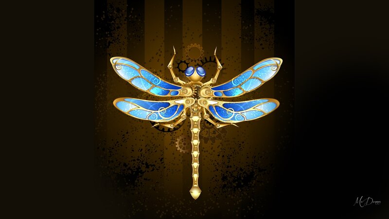 Steampunk Dragonfly