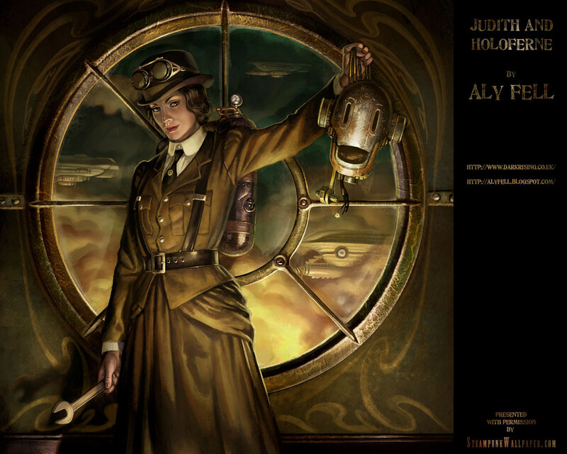 Steampunk Engineer with Tools
