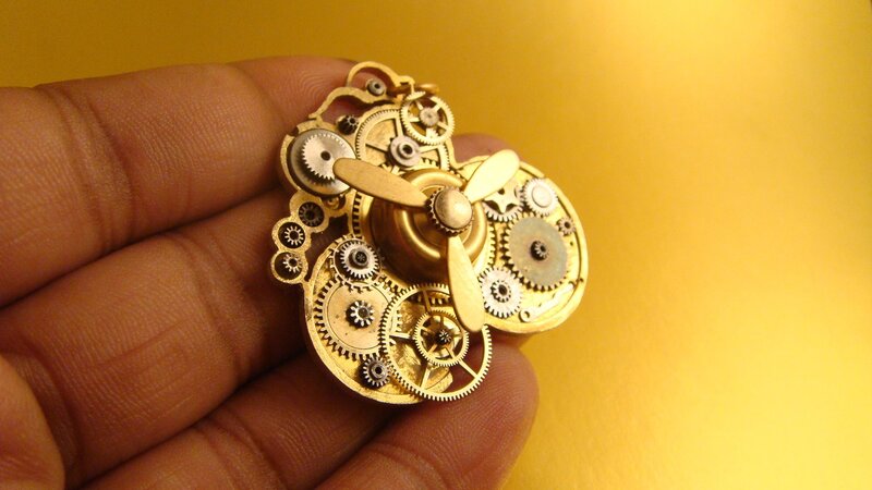 Steampunk Fidget Spinner