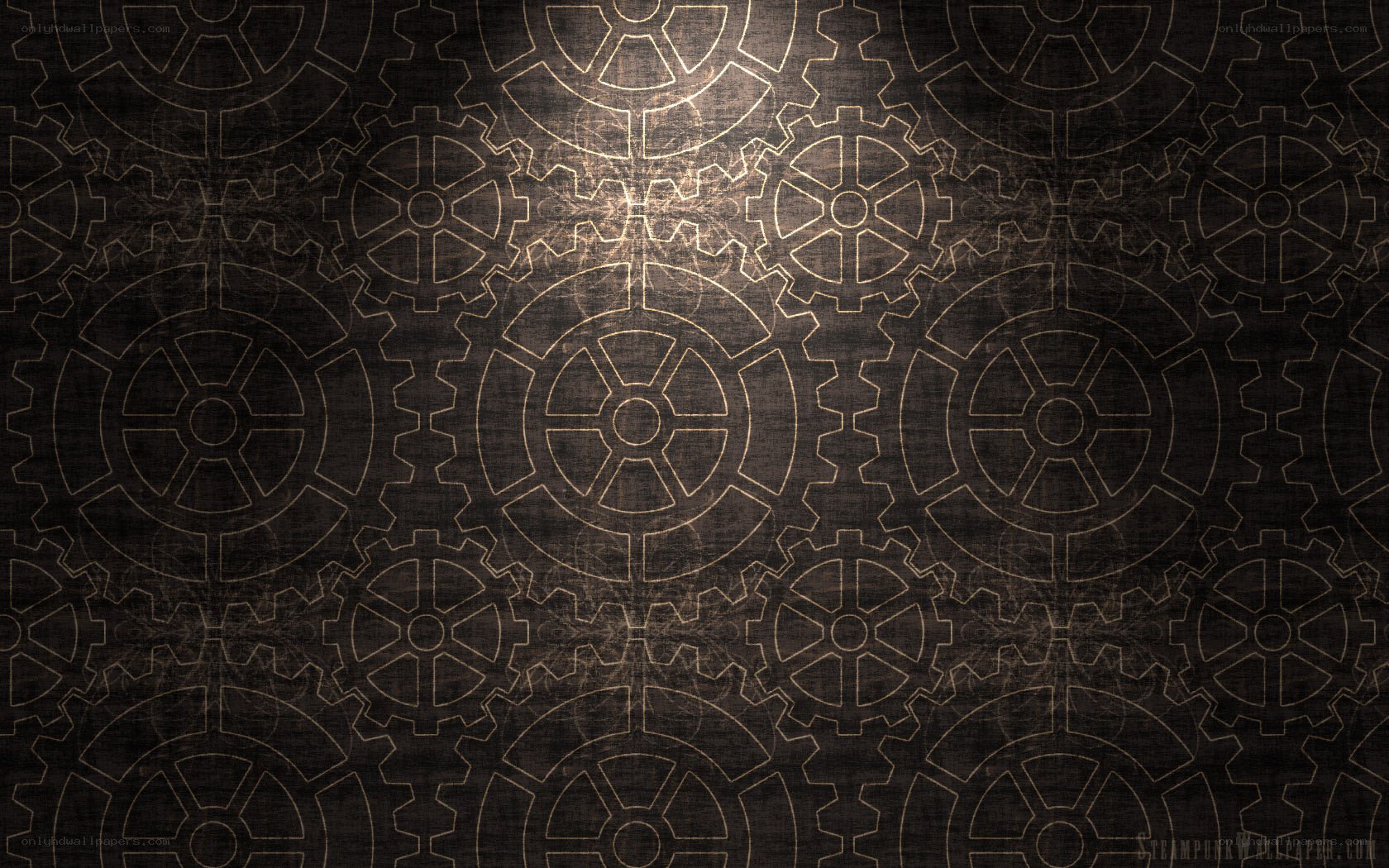 steampunk gear pattern