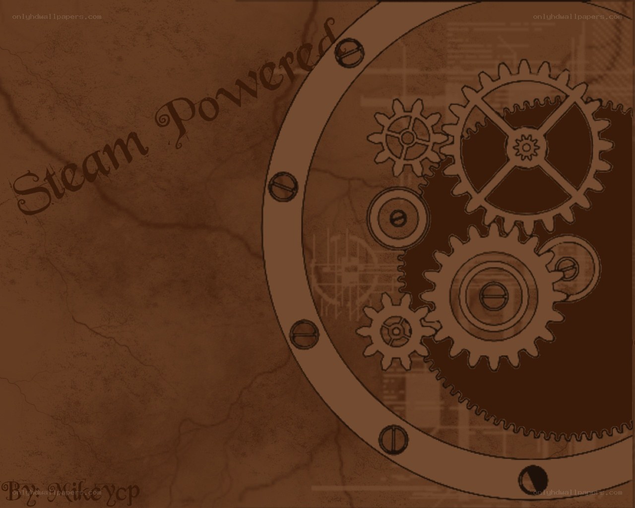 steampunk gears artwork