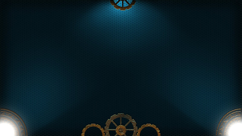 steampunk gears background