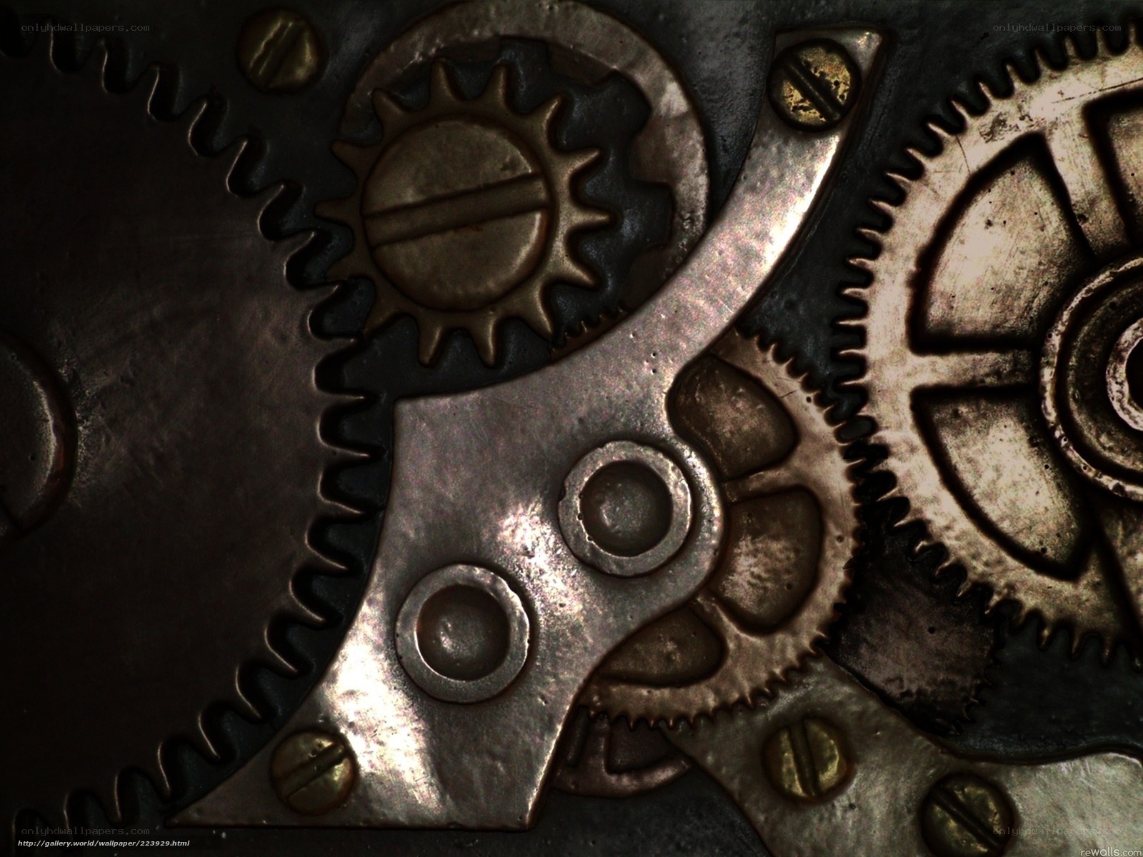 steampunk gears mechanism