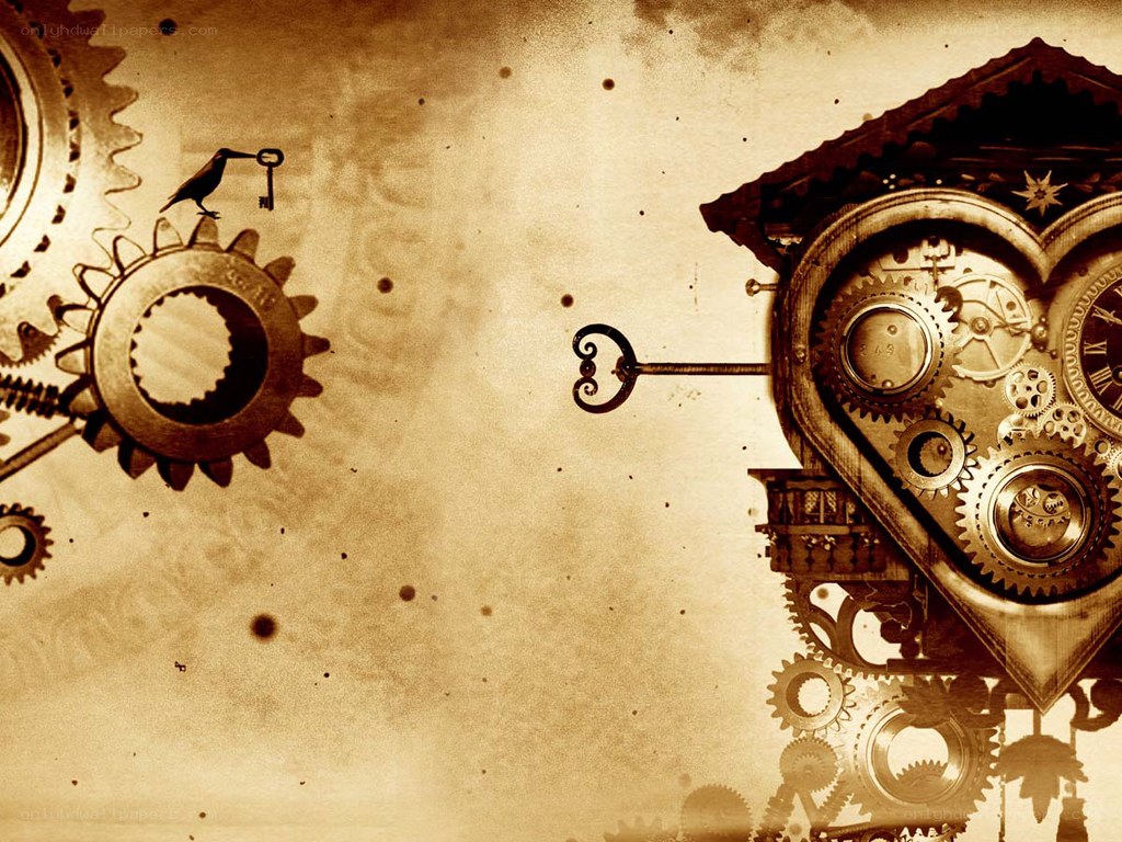 steampunk heart mechanism