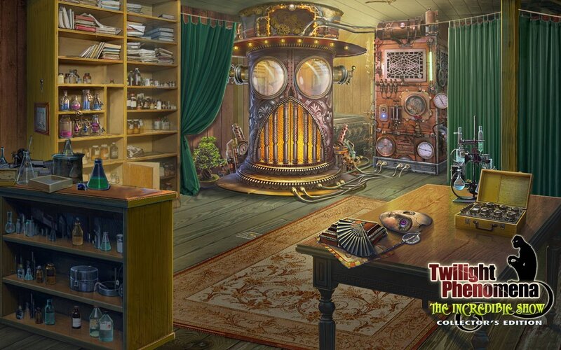 Steampunk Laboratory — Brown