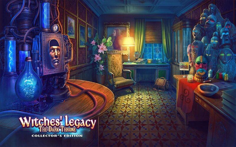 Steampunk Laboratory Room — Blue