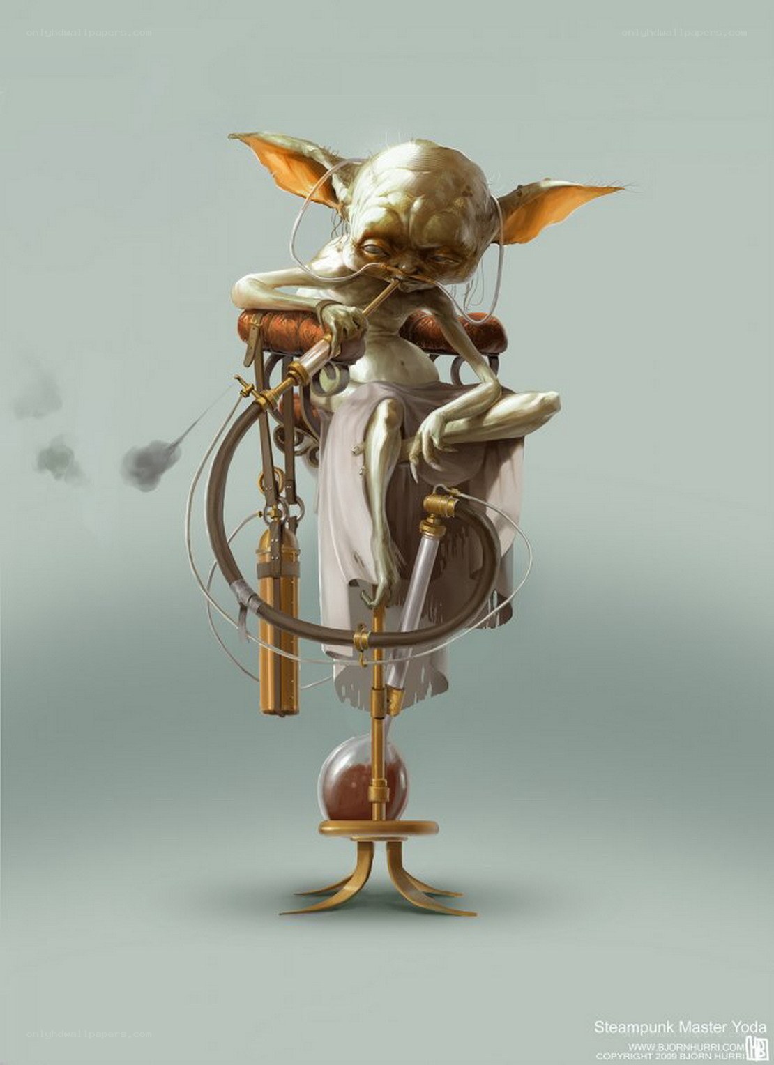 Steampunk Master Yoda