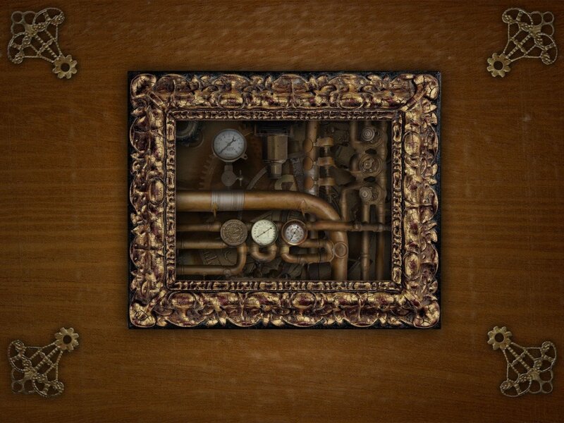 steampunk mechanical artwork