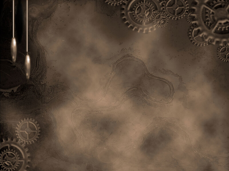 steampunk mechanical background