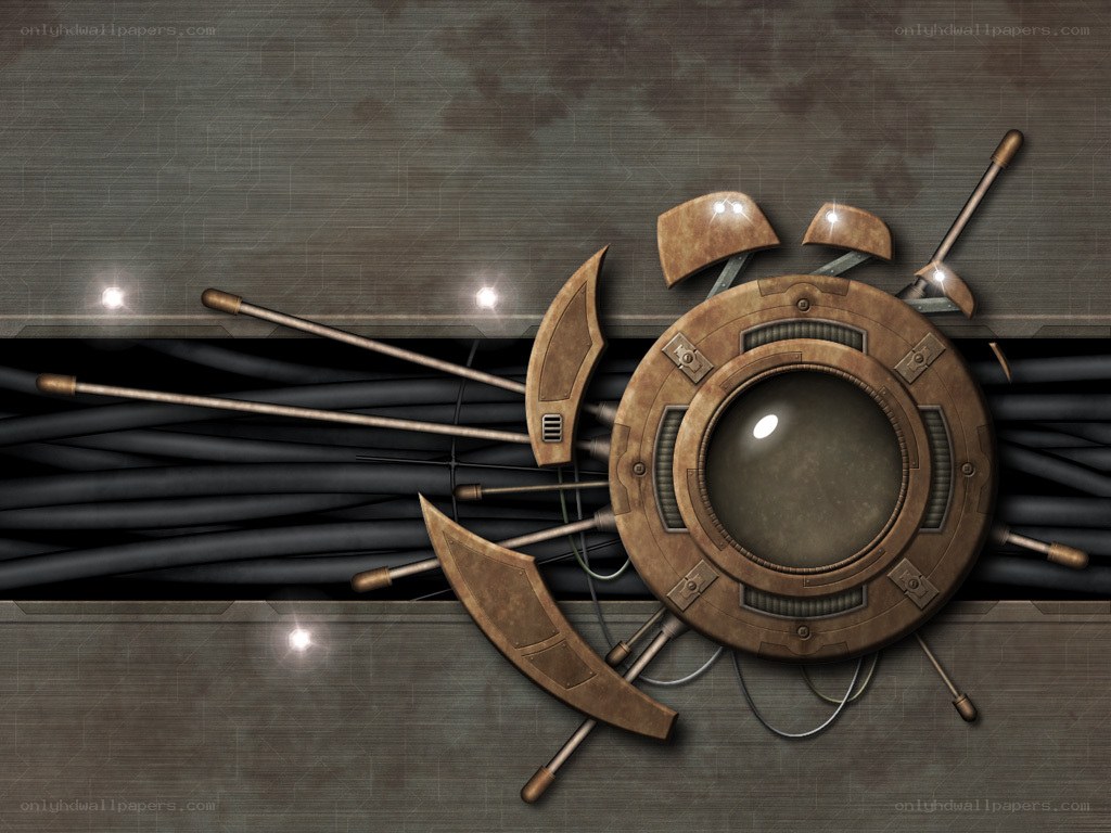 steampunk mechanical device