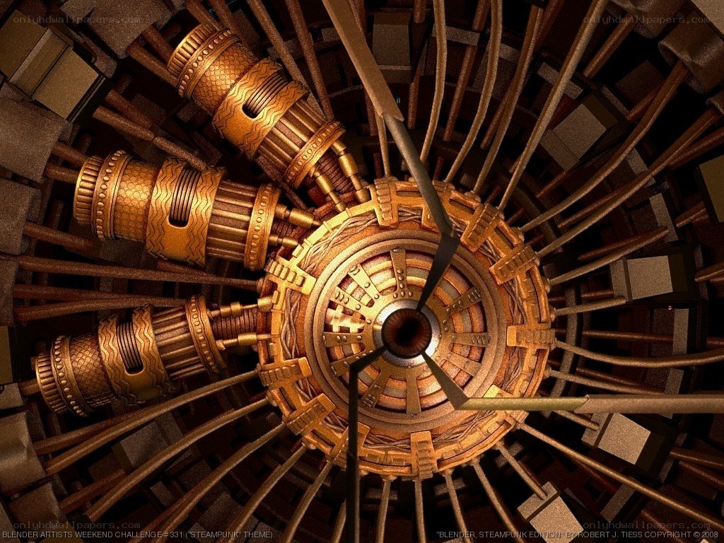steampunk mechanical engine
