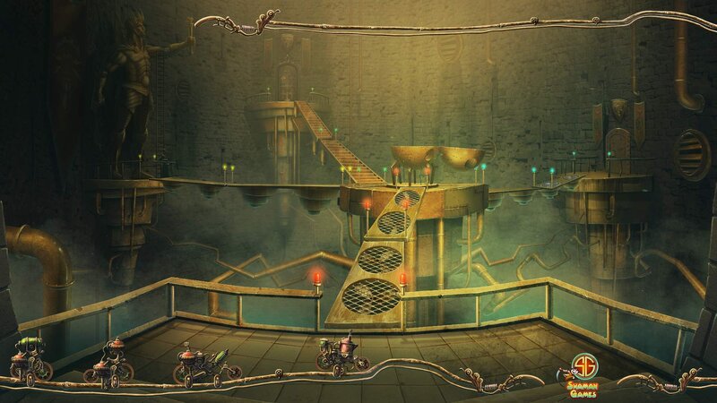 Steampunk Mechanical Platform
