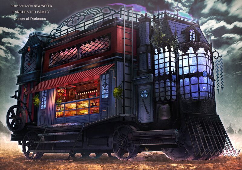 Steampunk Mobile Shop