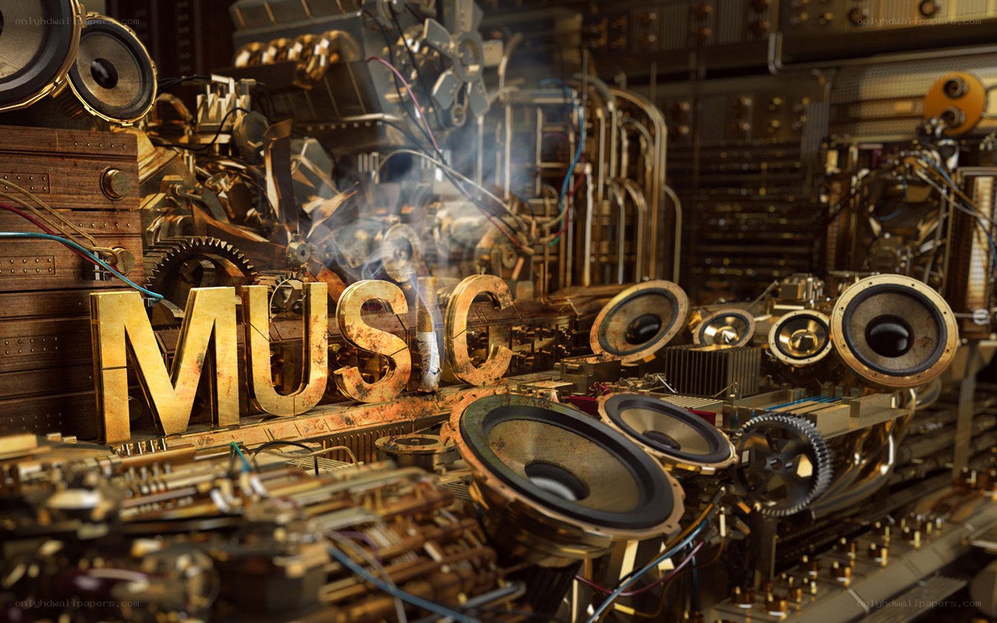 steampunk music machine