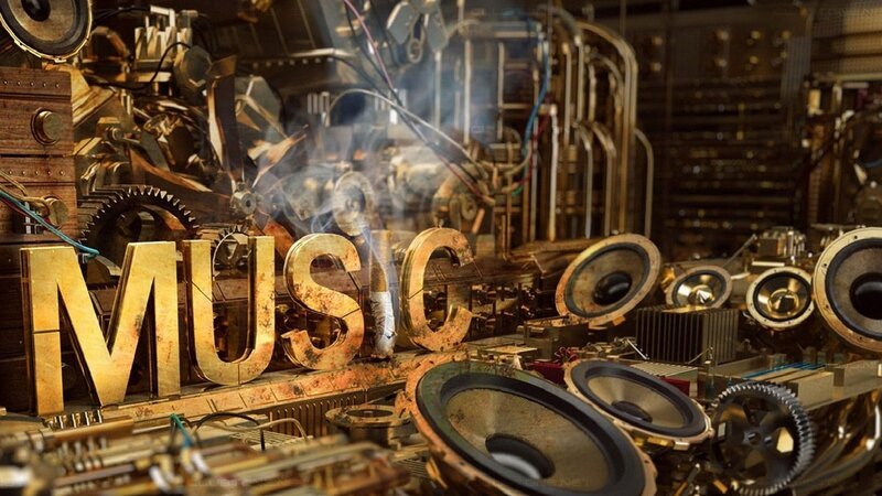steampunk music machine