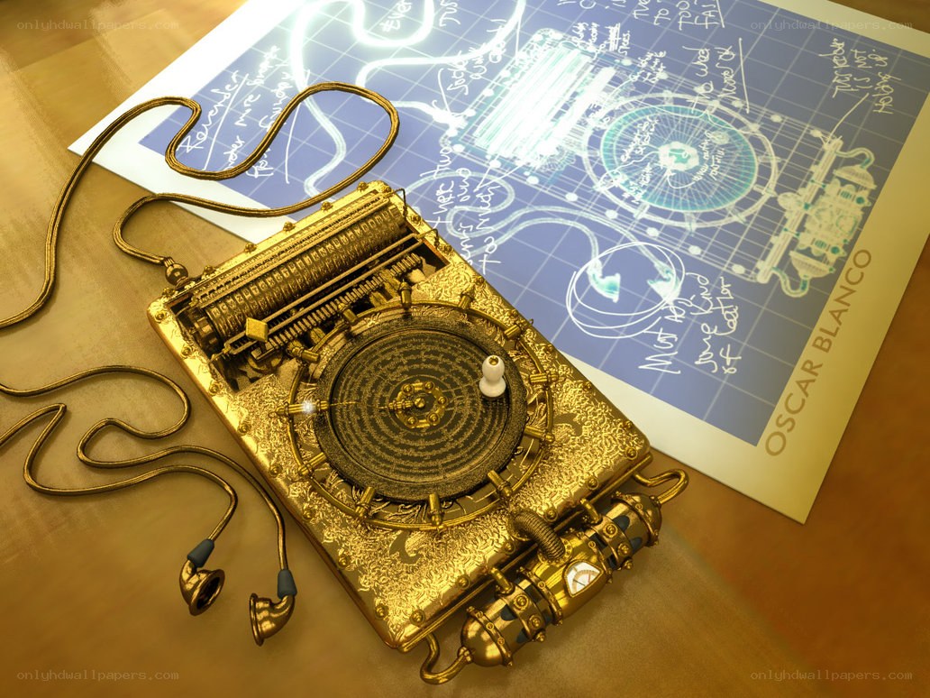 Steampunk music player