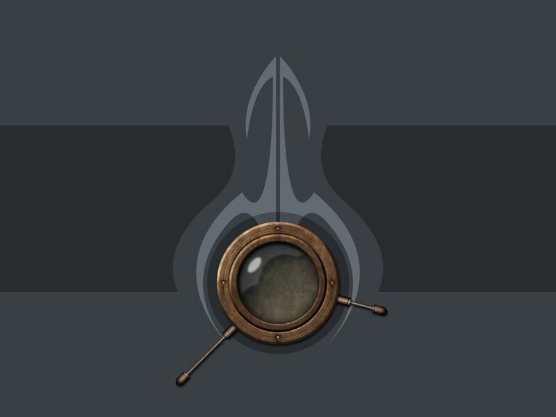 steampunk porthole design
