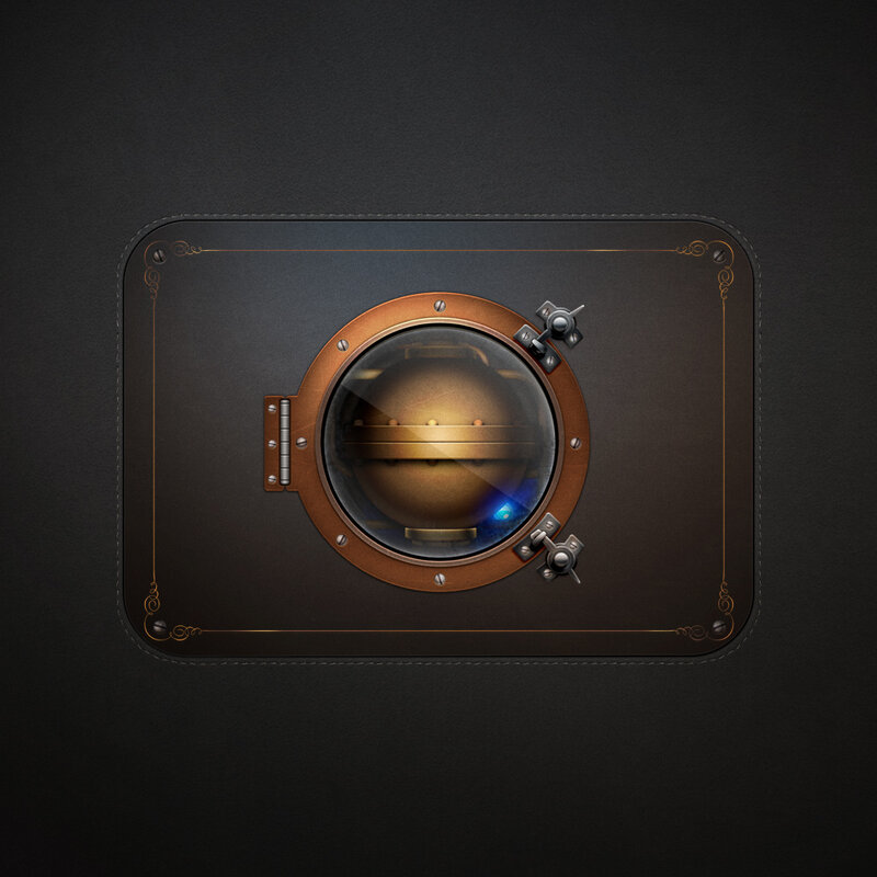Steampunk Porthole