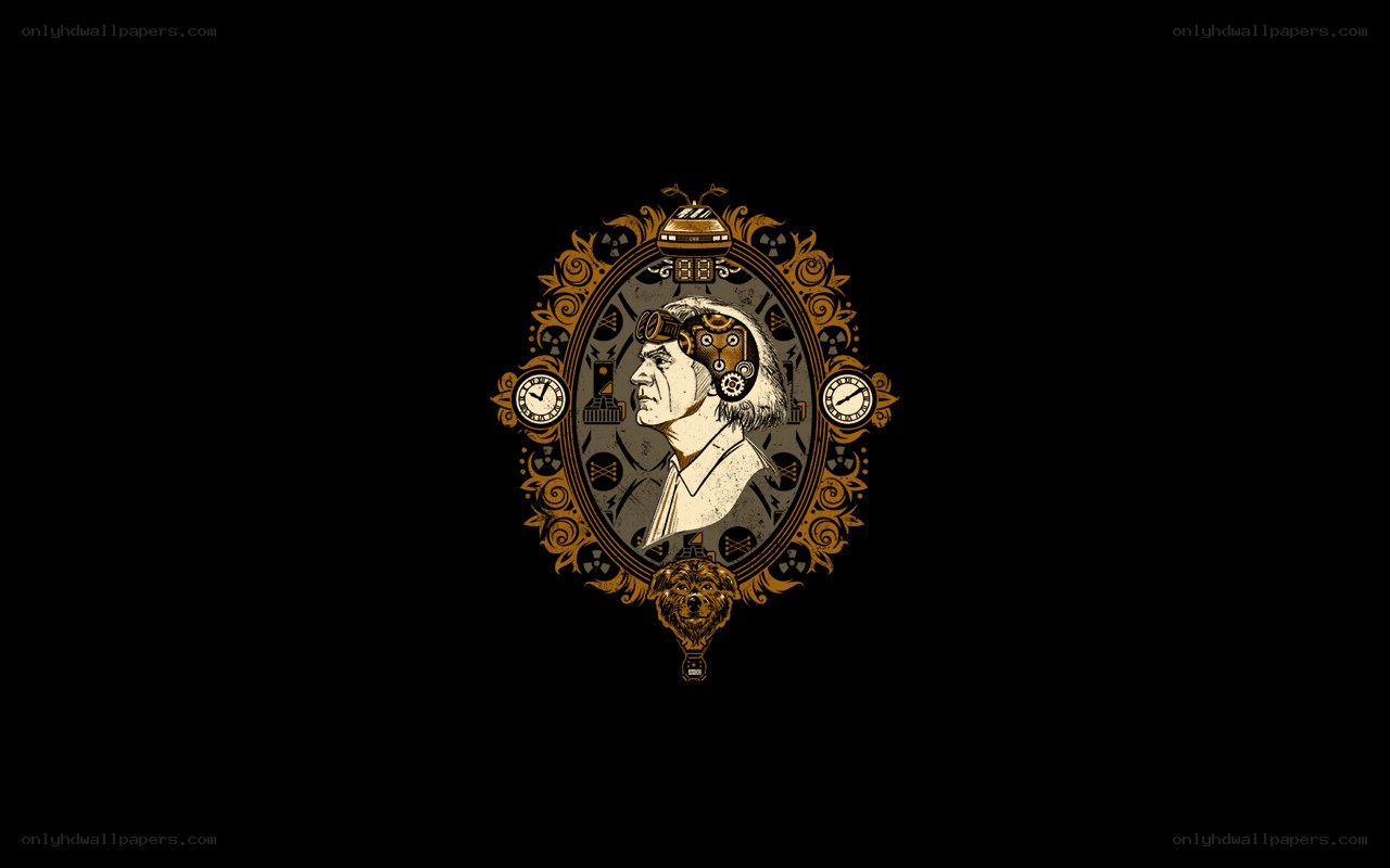 steampunk portrait illustration