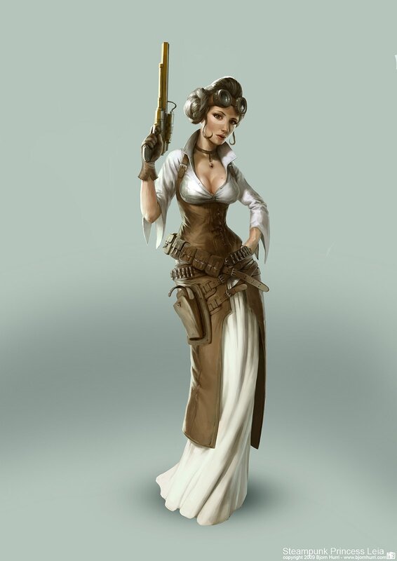 Steampunk Princess Leia