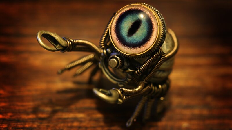 Steampunk Robot Eye