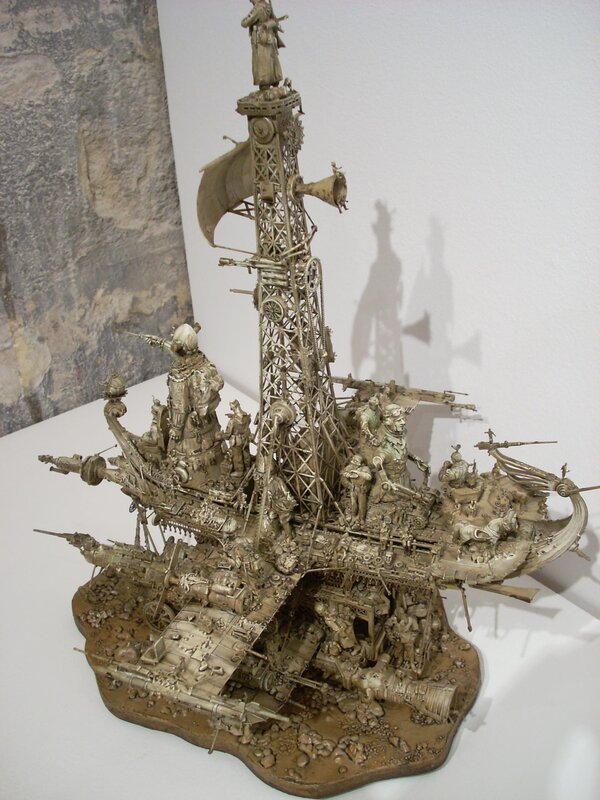 Steampunk Ship Model
