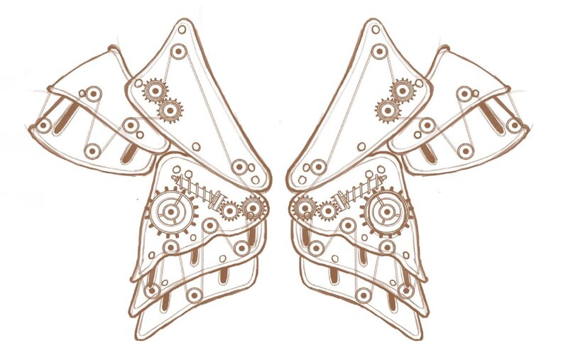 Steampunk Shoulder Armor