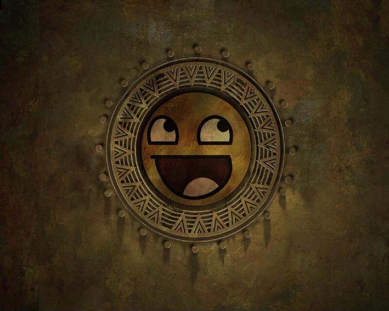 steampunk smiley face