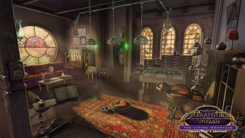 Steampunk Study Room — Brown