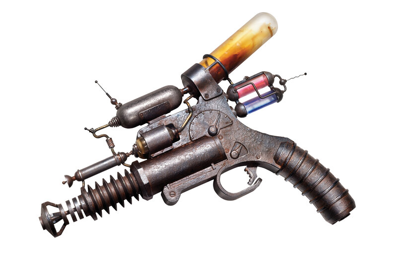 steampunk-style weapon