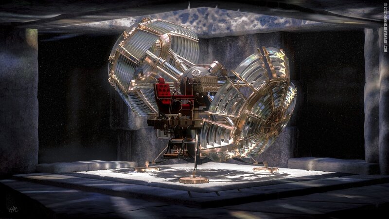 steampunk time machine