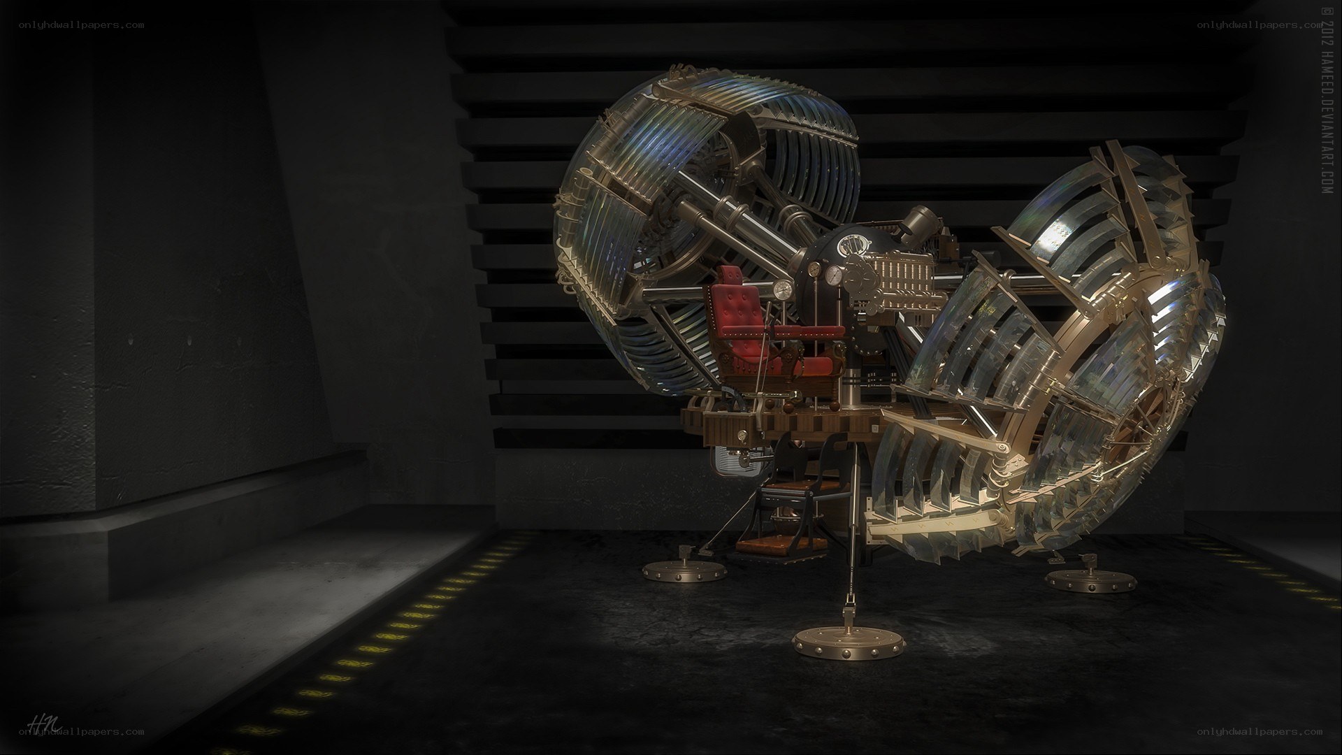 steampunk time machine