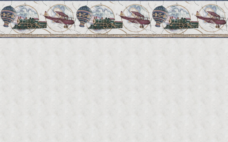 Steampunk Travel Border